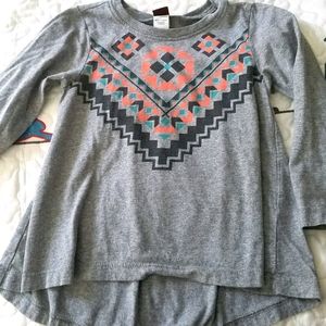 Tea collection geometric LS tee